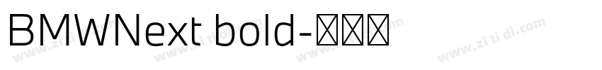 BMWNext bold字体转换 BMWNext bold字体转换